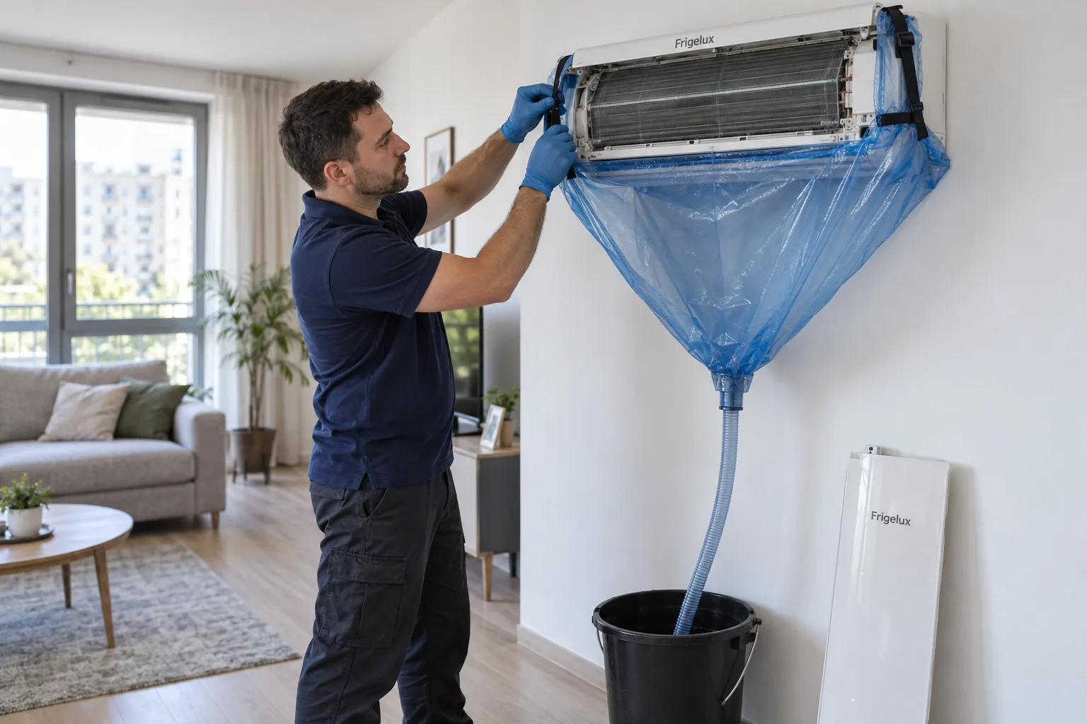 Spalarea unitatii in living