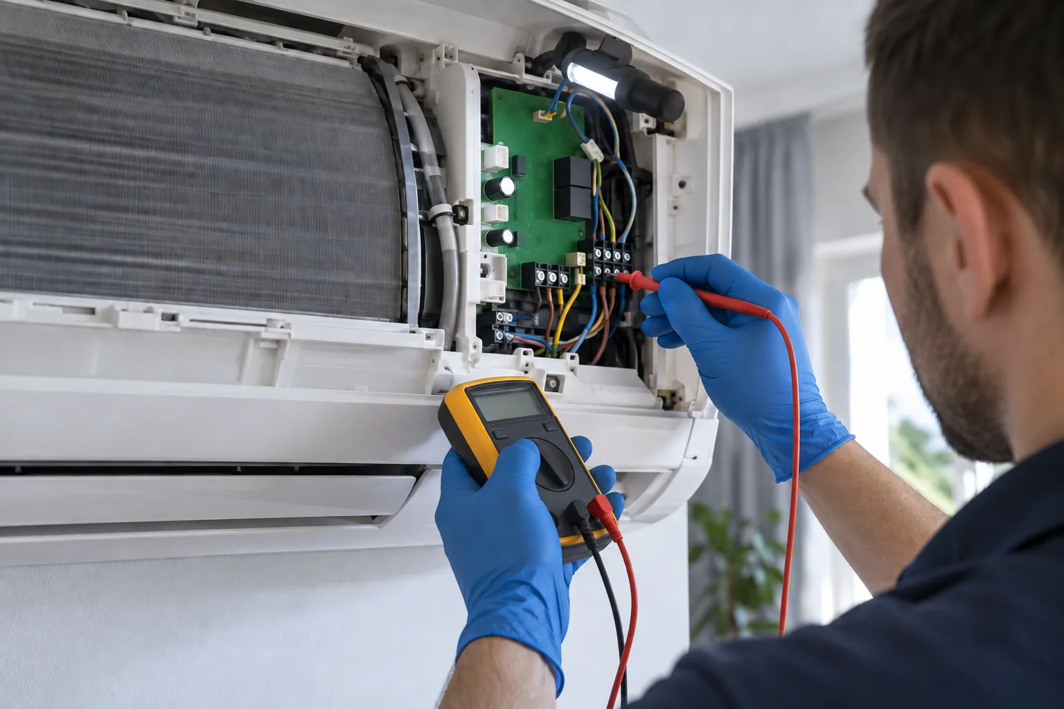 Verificarea componentelor electrice accesibile